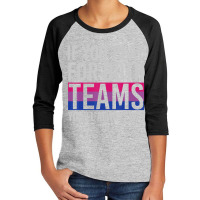 If You Play For Both Teams Youll Always Win Bisexual Youth 3/4 Sleeve | Artistshot