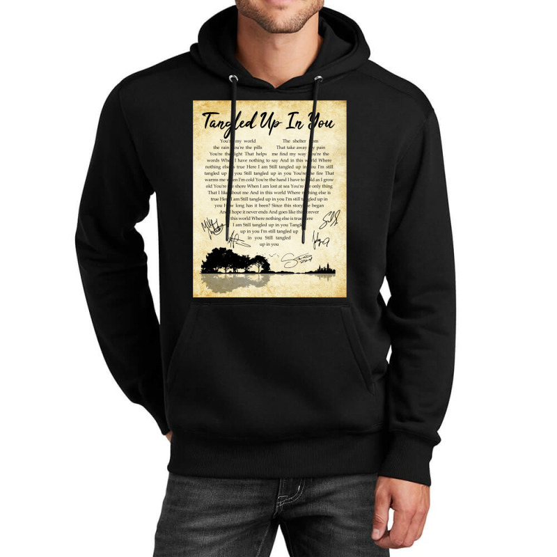 Tangled Up In You You’re My World The Shelter From The Rain Pop Art  Unisex Hoodie | Artistshot