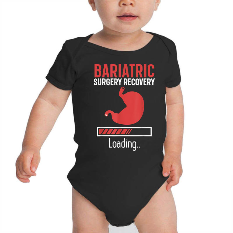 Bariatric Surgery Gastric Bypass Recovery Sleeve Diet T Shirt Baby Bodysuit by cm-arts | Artistshot