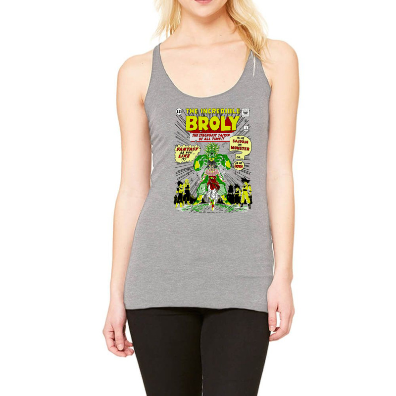 The Incredible Broly Racerback Tank by JacePatton | Artistshot