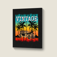 Vintage Car Retro Classic Gift Portrait Canvas Print | Artistshot