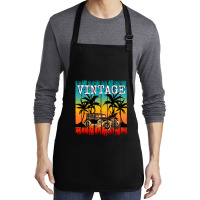 Vintage Car Retro Classic Gift Medium-length Apron | Artistshot