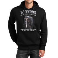 When God Is Warriors Go Down On Their Knees Unisex Hoodie | Artistshot