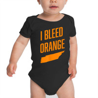 Tennessee Shirts  I Bleed Orange Tn Pride State Shirt T Shirt Baby Bodysuit | Artistshot