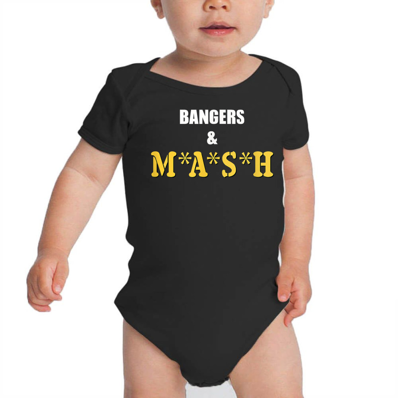 Bangers & Mash T Shirt Baby Bodysuit by cm-arts | Artistshot