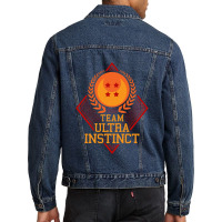 Team Ultra Instinct Gift Men Denim Jacket | Artistshot