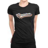 I Love Cooperstown City Usa Retro Vintage Ladies Fitted T-shirt | Artistshot