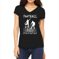 Football Keeping My Sanity Alive Classic Gift Women's V-neck T-shirt | Artistshot