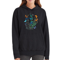 Butterfly A Kaleidoscope Of Fluttering Butterflies And Caterpillars (1 Vintage Hoodie | Artistshot