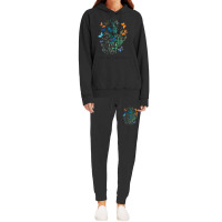 Butterfly A Kaleidoscope Of Fluttering Butterflies And Caterpillars (1 Hoodie & Jogger Set | Artistshot