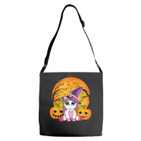 Cute Halloween Girls Witchy Unicorn Halloween Adjustable Strap Totes | Artistshot