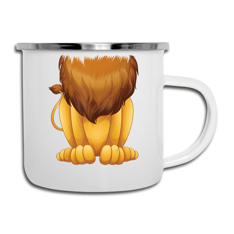 Cute Headless Lion Costume Halloween Big Cat Mane Camper Cup | Artistshot