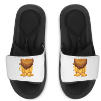 Cute Headless Lion Costume Halloween Big Cat Mane Slide Sandal | Artistshot