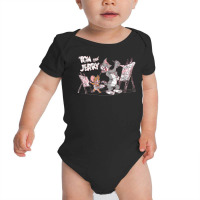 Tom And Jerry Artists At Work Baby Bodysuit | Artistshot