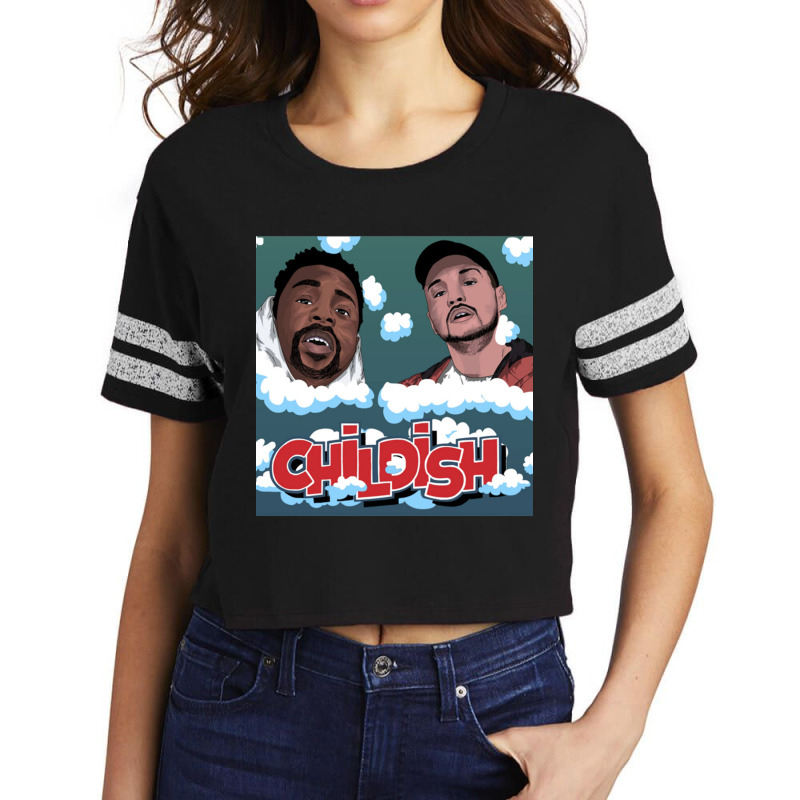 Childish Tgfbro Scorecard Crop Tee by cm-arts | Artistshot