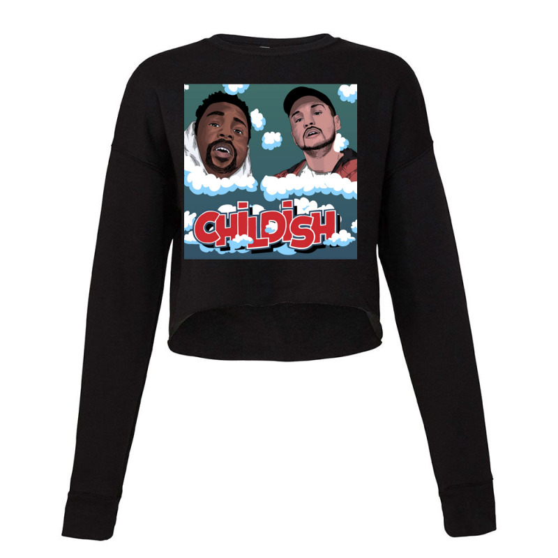 Childish Tgfbro Cropped Sweater by cm-arts | Artistshot