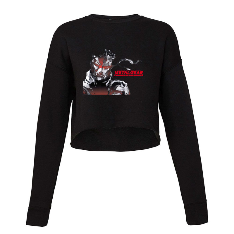 Metal Gear Solid Warrior Cropped Sweater by cm-arts | Artistshot