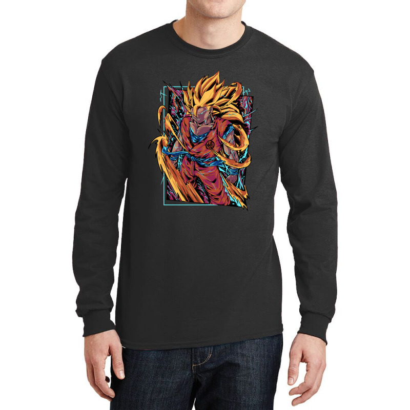 The Awakening Saiyan Long Sleeve Shirts | Artistshot