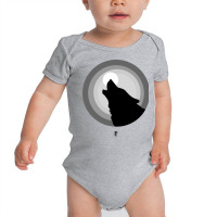 Howling Fox Baby Bodysuit | Artistshot