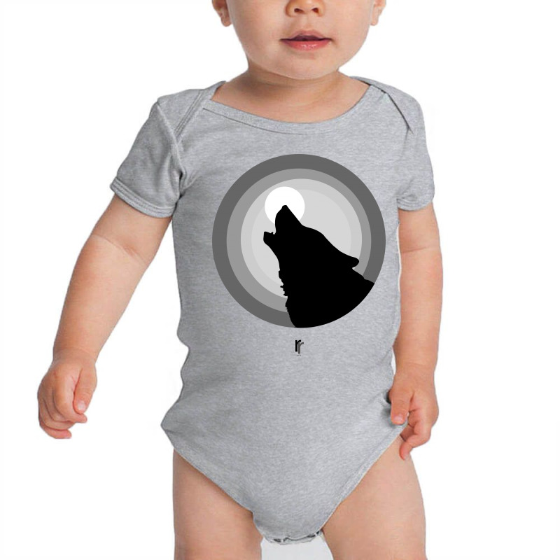 Howling Fox Baby Bodysuit by rr arts | Artistshot