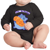 I'm Bready Long Sleeve Baby Bodysuit | Artistshot