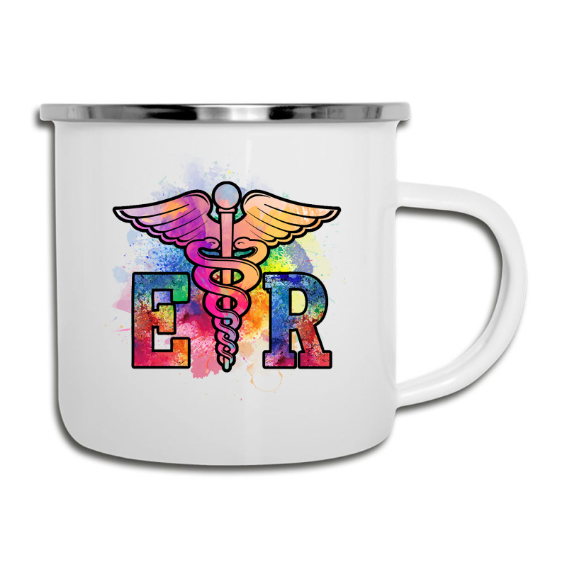 Er Nurse Illustration Design Emergency Nurses Day Camper Cup | Artistshot