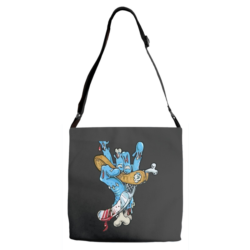 Hand Zombie Adjustable Strap Totes | Artistshot