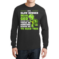 I'm A Slow Runner Turtle Marathon Running Run Long Sleeve Shirts | Artistshot