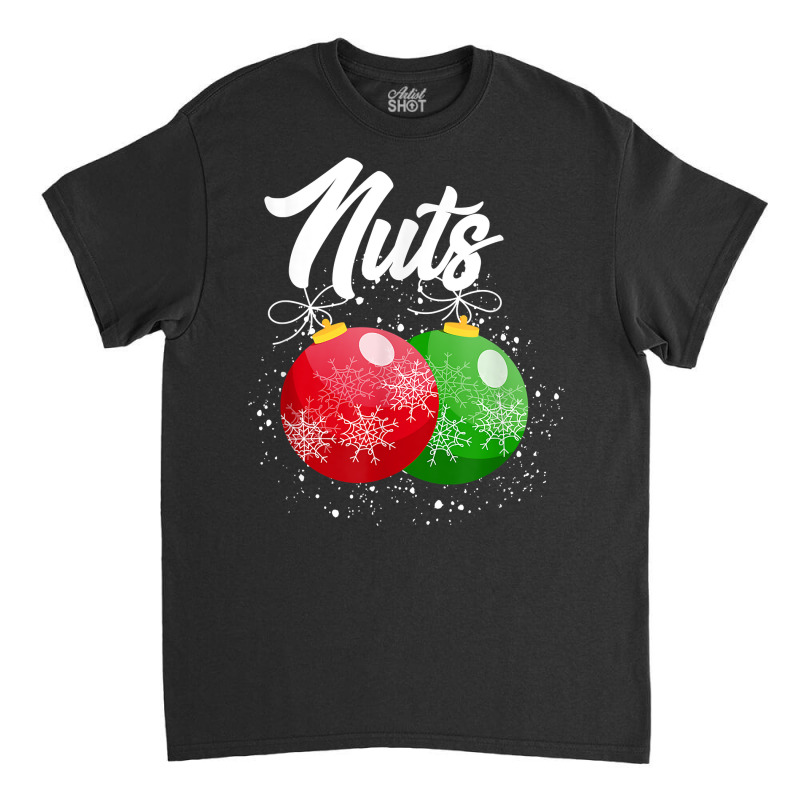 Chest Nuts Christmas Matching Couple Chestnuts Xmas Pajamas T Shirt Classic T-shirt | Artistshot