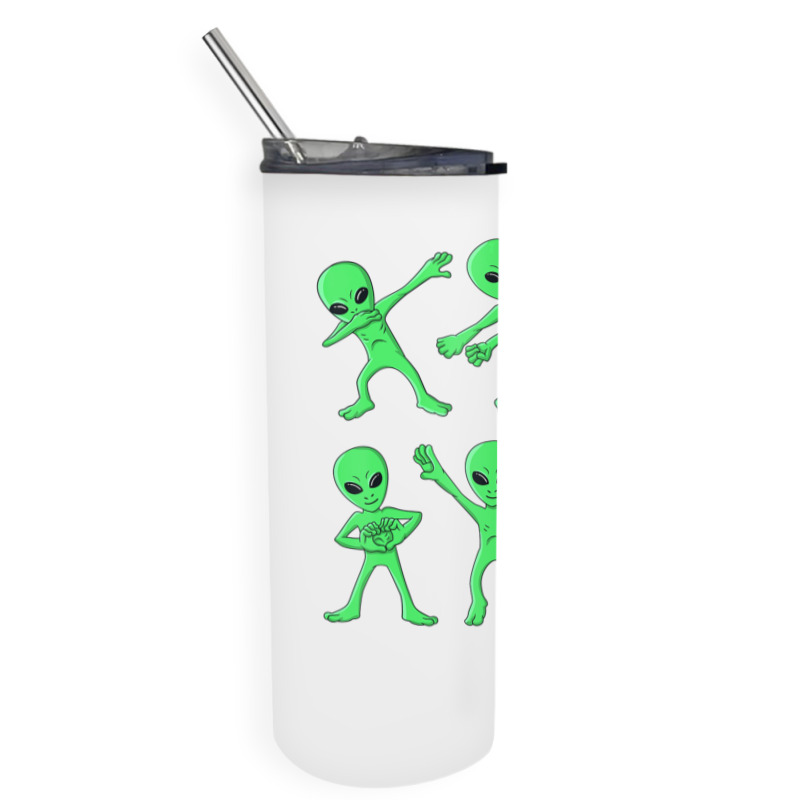 Dancing Aliens Dance Challenge Boys Girls Kids Halloween Skinny Tumbler | Artistshot