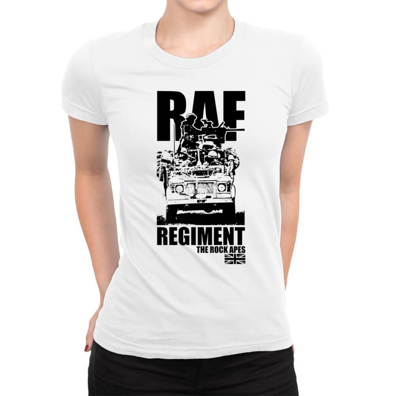 Raf Regiment Premium T Shirt Ladies Fitted T-Shirt by cm-arts | Artistshot