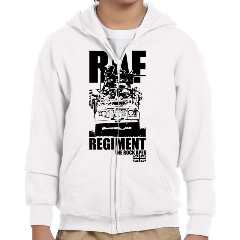 Raf Regiment Premium T Shirt Youth Zipper Hoodie by cm-arts | Artistshot