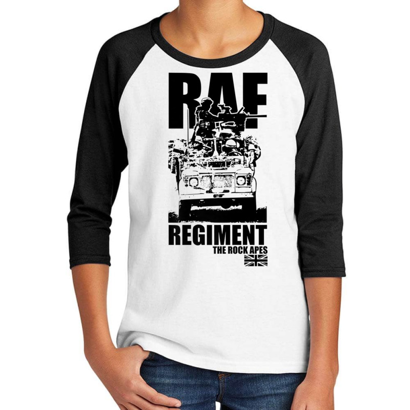 Raf Regiment Premium T Shirt Youth 3/4 Sleeve by cm-arts | Artistshot