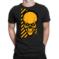 Warning Skull T-shirt | Artistshot