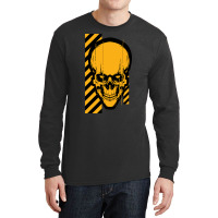 Warning Skull Long Sleeve Shirts | Artistshot