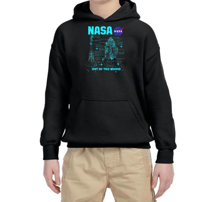 Module Schematics Diagram Youth Hoodie | Artistshot