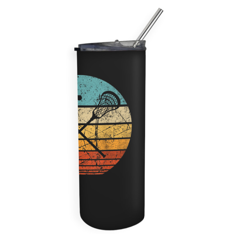 Lacrosse Vintage Retro Lacrosse Stick Sun Gift Skinny Tumbler | Artistshot