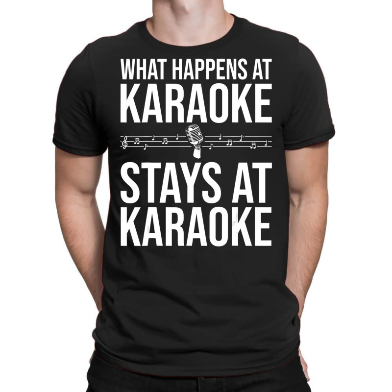 Karaoke Designs Women Singers Music Lovers T-Shirt by cm-arts | Artistshot