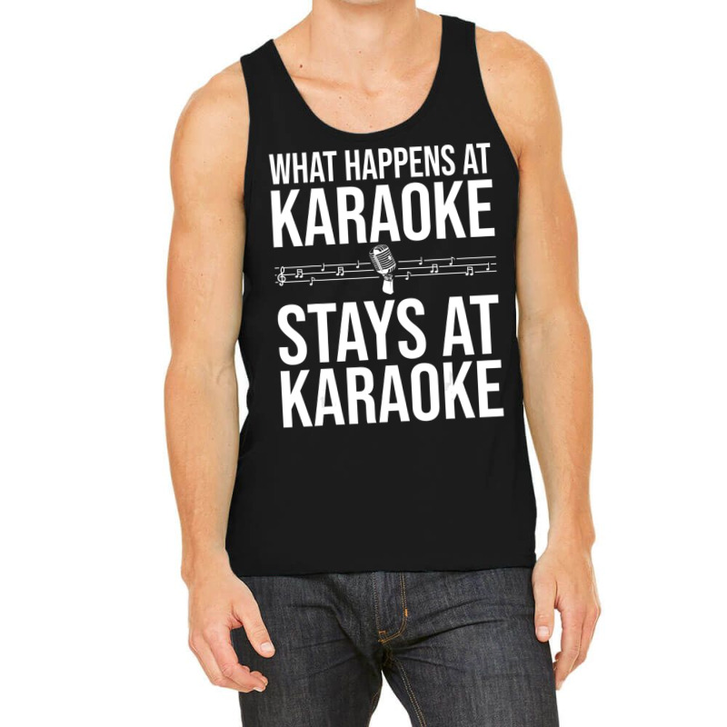 Karaoke Designs Women Singers Music Lovers Tank Top by cm-arts | Artistshot