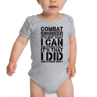 Combat Engineer Appreciation Combat Engineering T Shirt Baby Bodysuit | Artistshot