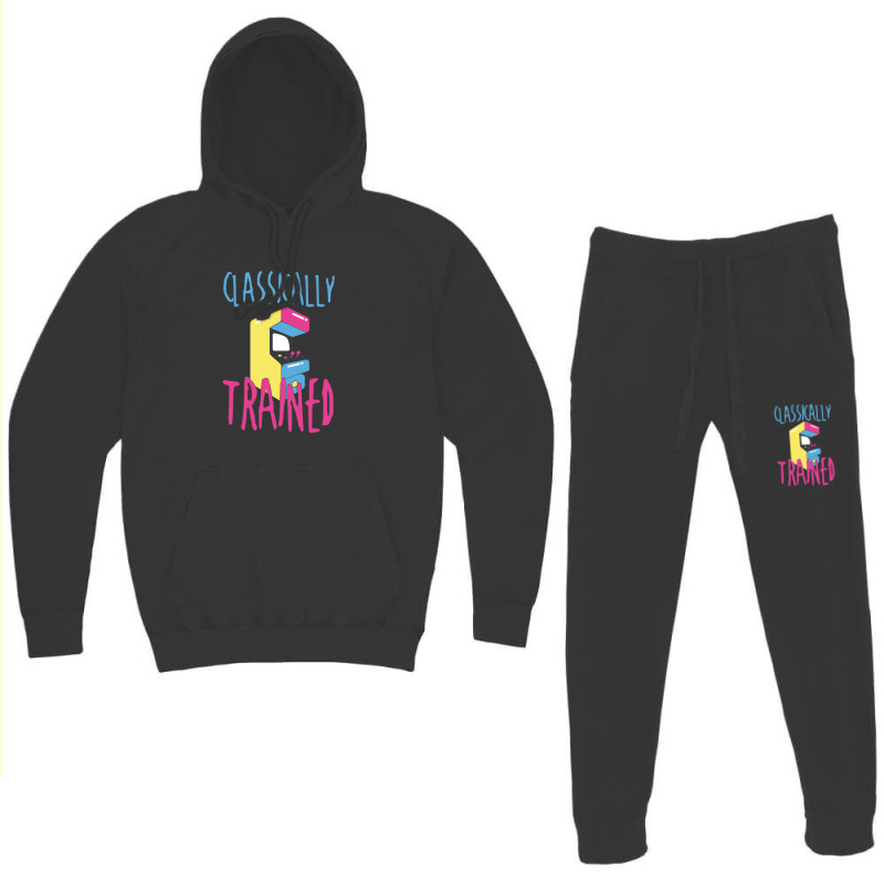 Classically Trained Arcade Game Video Game Gifts Hoodie & Jogger set by MargueriteThomas | Artistshot