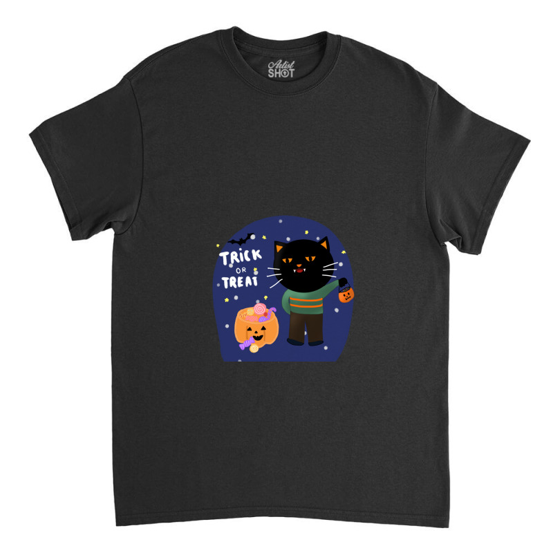 Trick Or Treat Classic T-shirt by CharlesGrooms | Artistshot