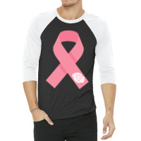 Kulay Rosas Ang Bukas Kay Leni Pink Ribbon 3/4 Sleeve Shirt | Artistshot