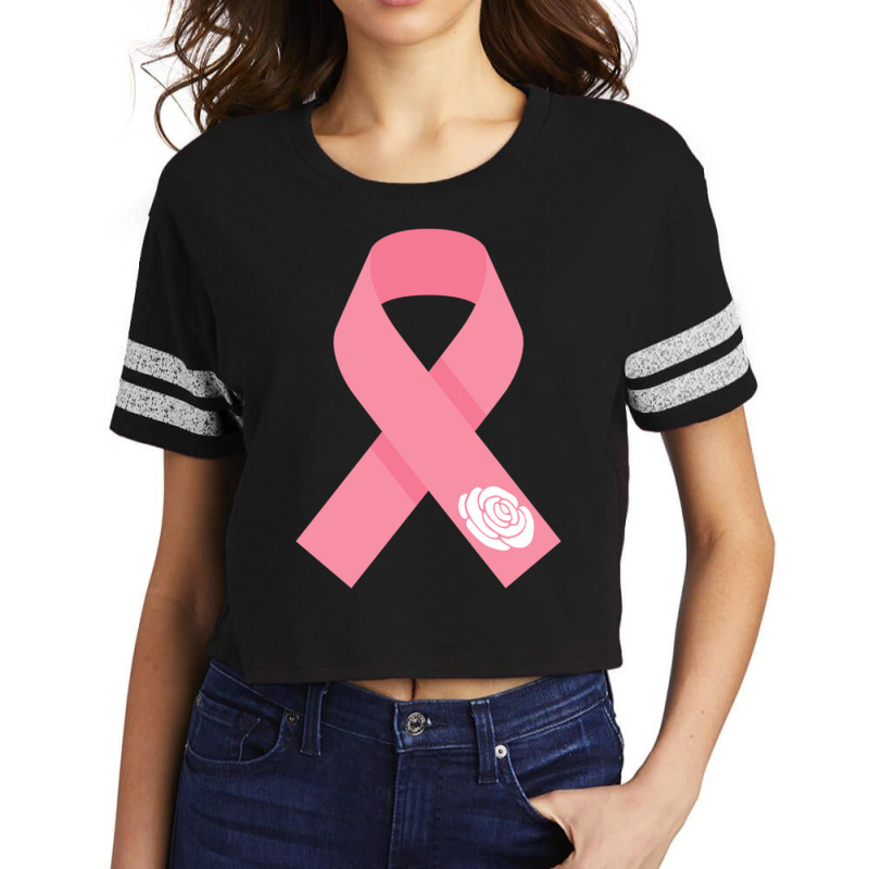 Kulay Rosas Ang Bukas Kay Leni Pink Ribbon Scorecard Crop Tee by cm-arts | Artistshot