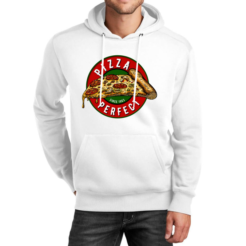 Perfect Slice Pizza Unisex Hoodie by Longoarie | Artistshot