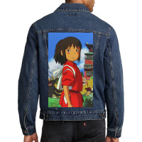 Spirited Haku Men Denim Jacket | Artistshot