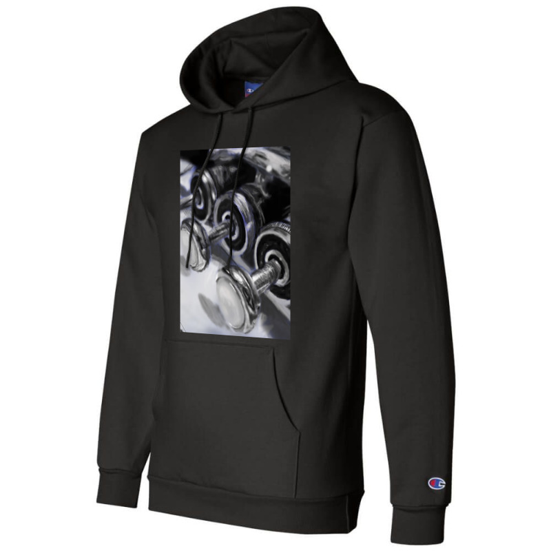 Trumpet Digital Painting Champion Hoodie | Artistshot