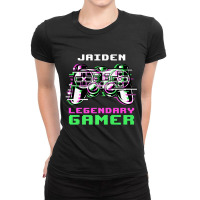 Jaiden Legendary Gamer Personalized Ladies Fitted T-shirt | Artistshot