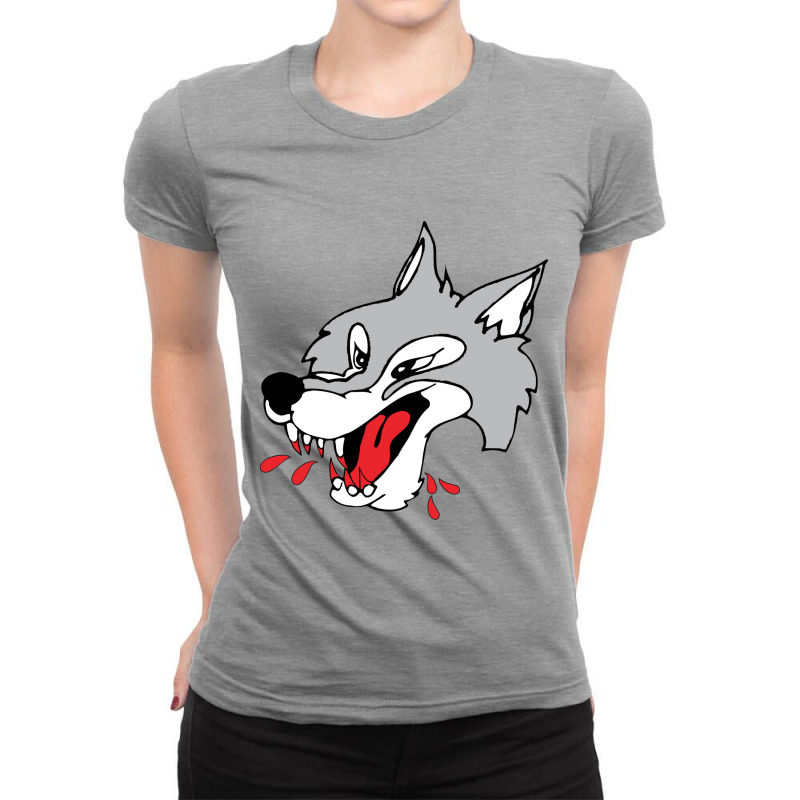 Sudbury Wolves Ladies Fitted T-Shirt by Aviezerfritiof | Artistshot