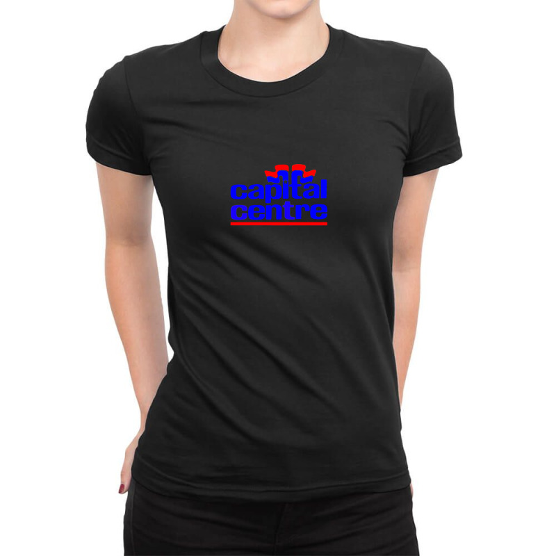 Capital Centre Ladies Fitted T-Shirt by TinaJosey | Artistshot